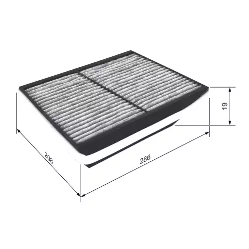 BOSCH Polen Filtre Karbonlu 1987432525