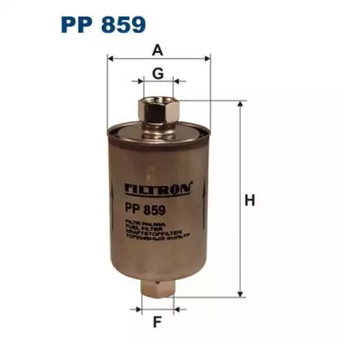 FILTRON Yakıt Filtresi Benzin PP 859