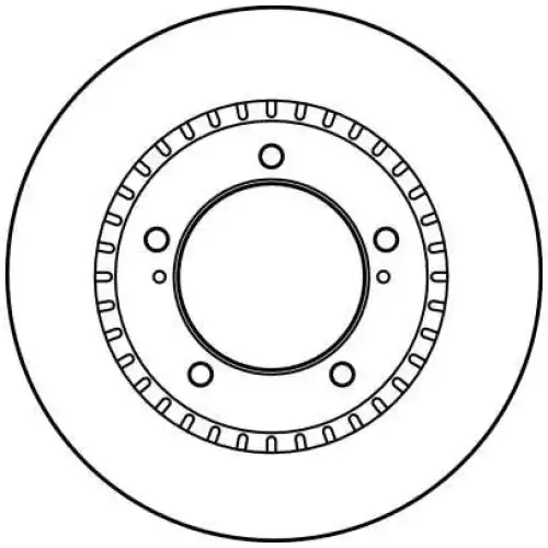 TRW Ön Fren Diski Havalı 310.5.mm DF4156