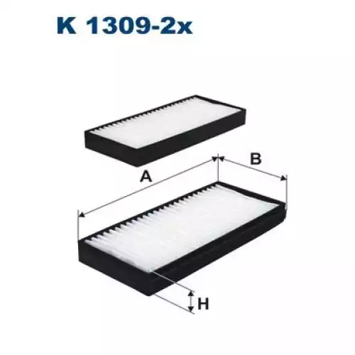 FILTRON Polen Filtre K1309-2x