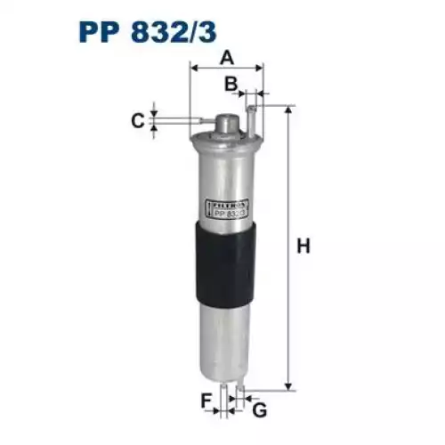 FILTRON Benzin Filtre PP832/3