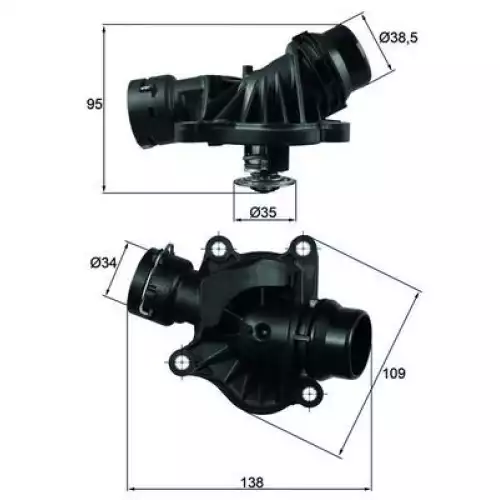 MAHLE Termostat TI23488