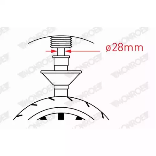 MONROE Amortisör Ön V4513