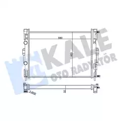 KALE Motor Su Radyatörü 351005