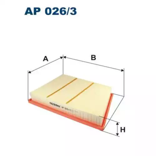 FILTRON Hava Filtre AP026/3