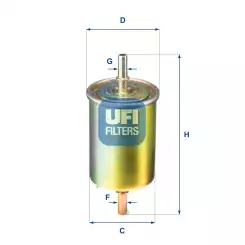 UFI Benzin Filtre 31.850.00