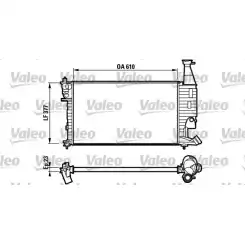 VALEO Motor Su Radyatörü Manuel 732563