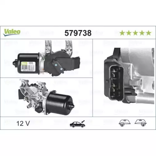 VALEO Ön Cam Silecek Motoru 579738