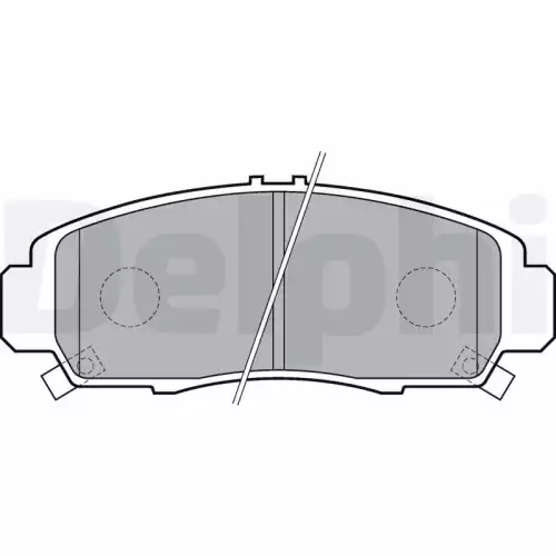 DELPHI Ön Fren Balatası Tk LP1704