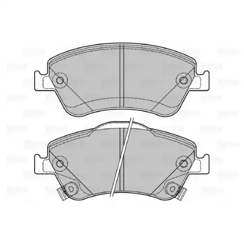 VALEO Ön Fren Balatası Tk 601040