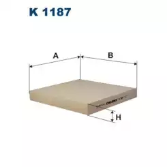 FILTRON Polen Filtre K1187