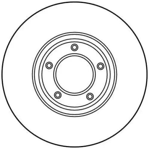 TRW Ön Fren Diski 270mmmm DF1642