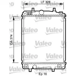 VALEO Motor Su Radyatörü 735070