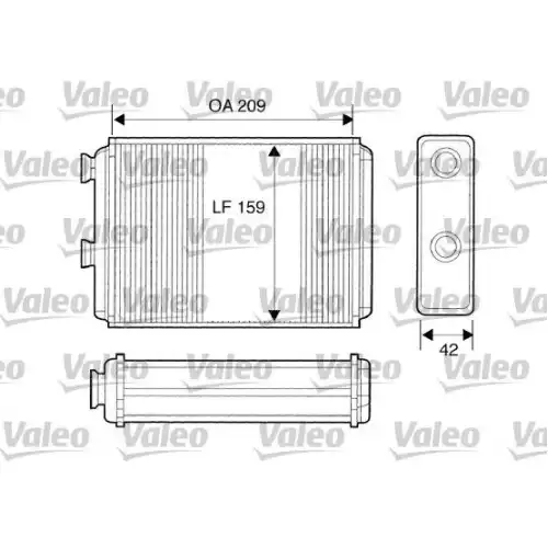 VALEO Kalorifer Radyatörü 812280