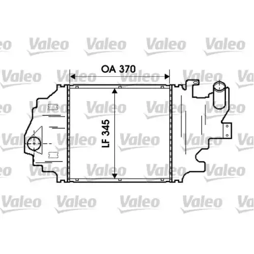 VALEO Turbo İntercooler Radyatörü 817923