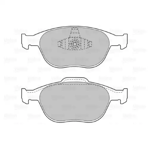 VALEO Ön Fren Balatası Tk 598639