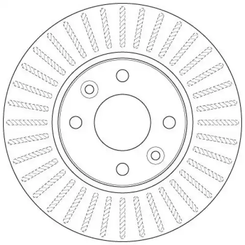 TRW Ön Fren Diski Havalı 258.4mm DF6186