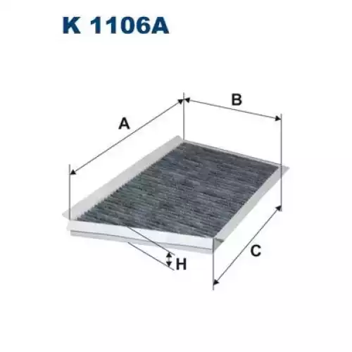 FILTRON Polen Filtre Karbonlu K1106A