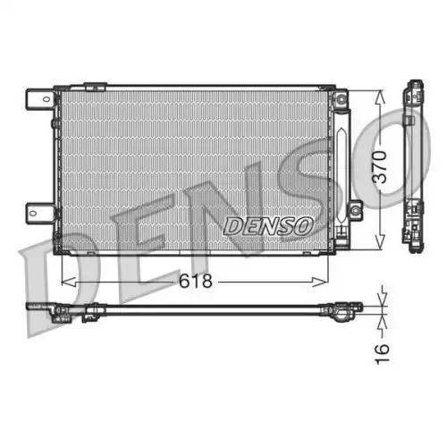 DENSO Klima Radyatörü Kondenser DCN50005