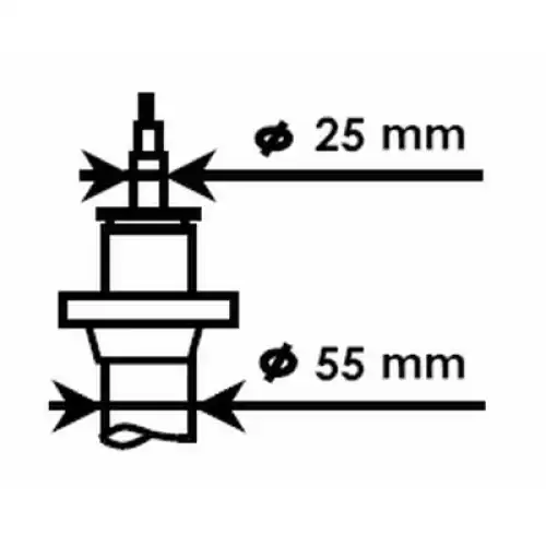 KYB Ön Amortisör 55Mm 335808