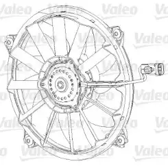 VALEO Radyatör Fan Motoru 696091