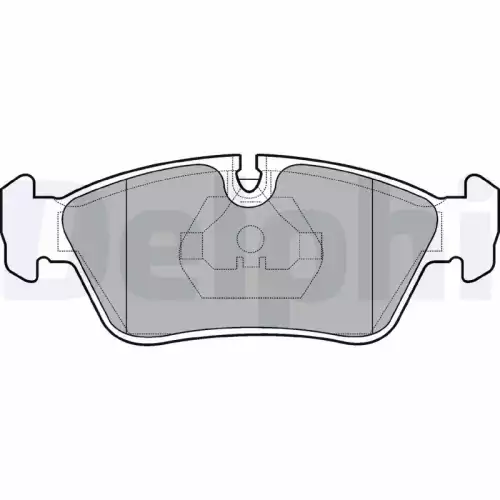DELPHI Ön Fren Balatası Tk LP710