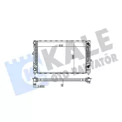 KALE Motor Su Radyatörü 368000