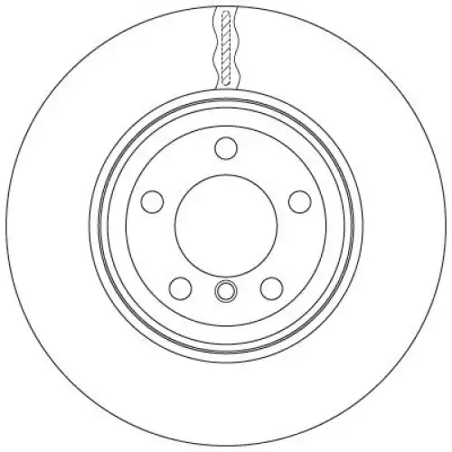 TRW Ön Fren Diski Havalı 280.5.mm DF6471