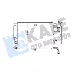 KALE Klima Radyatörü Kondanser 379900