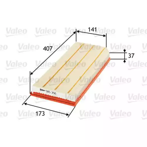 VALEO Hava Filtre 585356