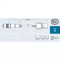 FAE Lambda Oksijen Sensörü Ön FAE 75052