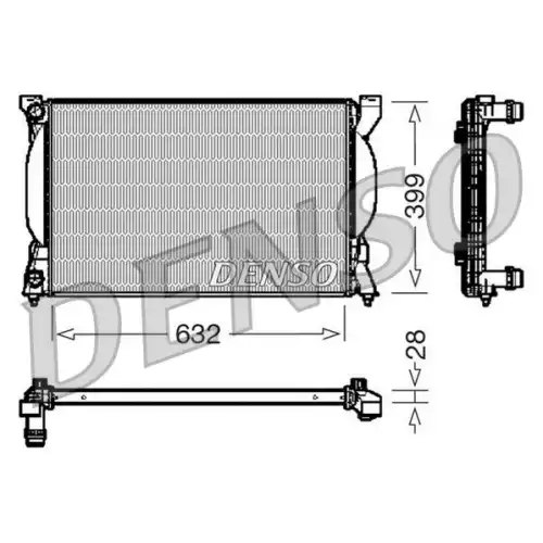 DENSO Motor Su Radyatörü DRM02033