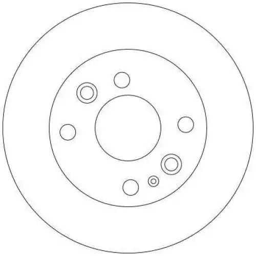 TRW Ön Fren Diski Havalı 235.4mm DF4438