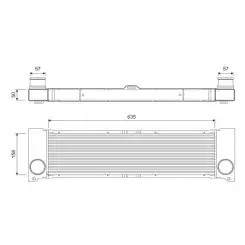 VALEO Turbo İntercool radyatörü 818807