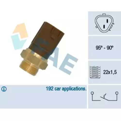 FAE Fan Müşürü Siyah FAE 36720