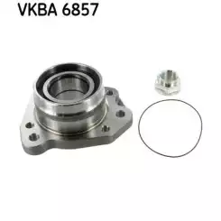 SKF Arka Aks Rulmanı Poryalı Sağ VKBA6857