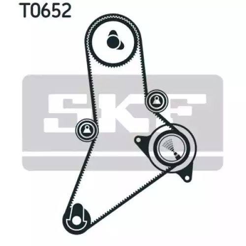 SKF Eksantrik Kayış Triger Seti 152-300 VKMA02383