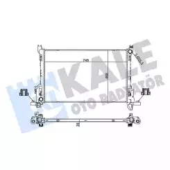 KALE Motor Su Radyatörü 26Mm 355630