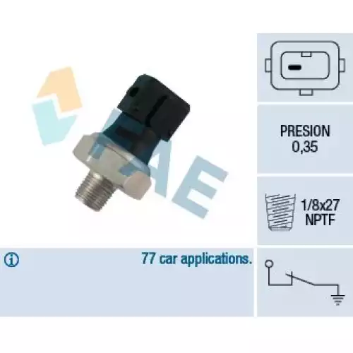 FAE Yağ Basınç Müşürü-Sensörü FAE 12470