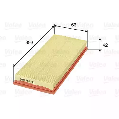 VALEO Hava Filtre 585120