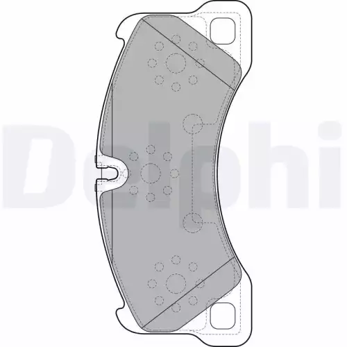 DELPHI Ön Fren Balatası Tk LP2117