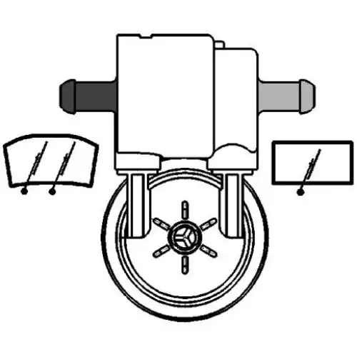 HELLA Silecek Su Su Fiskiye Motoru 8TW005206031