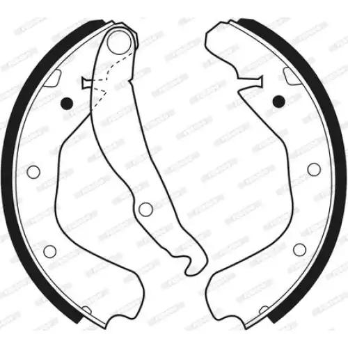 FERODO Arka Fren Balatası Kampana FSB198