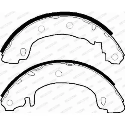 FERODO Arka Fren Balatası Kampana FSB544