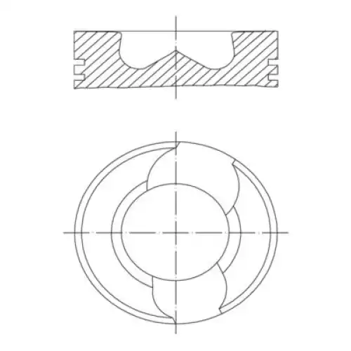 MAHLE Motor Pistonu 81.50mm 3-4-5 Silindir 0309801