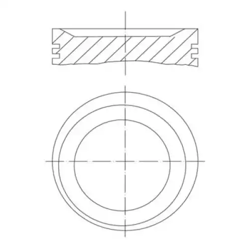 MAHLE Motor Pistonu 85.50mm 0831002