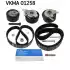 SKF Eksantrik Triger Kayış+Mazot Pompa Kayışı Set VKMA01258