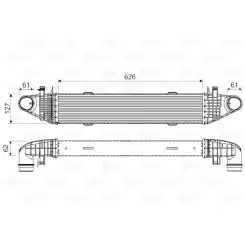 VALEO Turbo İntercool Radyatörü 818679