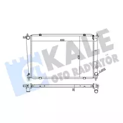 KALE Motor Su Radyatörü Brazing 350520