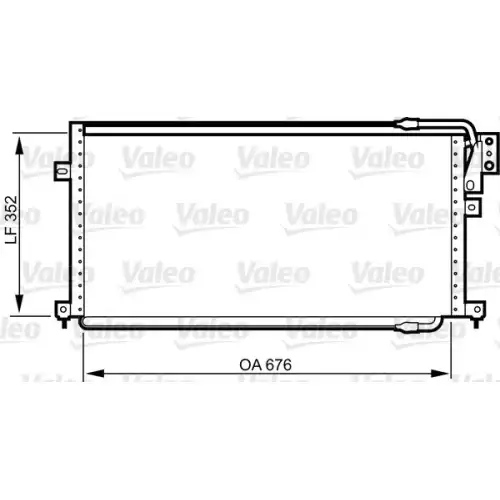 VALEO Klima Radayatörü Kondanser 817015